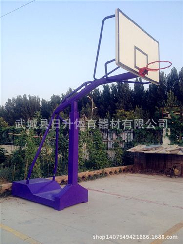 新品上架 地埋式方管籃球架，籃球架生產廠家，預埋式籃球架