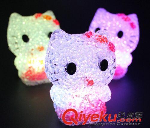 新品上架 加菲貓小夜燈 KT貓小夜燈 變色小夜燈 地攤小夜燈廠家批發 現貨