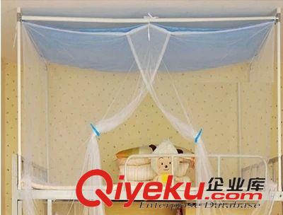 爆款推薦 加密學生蚊帳寢室宿舍公寓員工上下鋪床單人床雙層床老式蚊帳批發原始圖片3