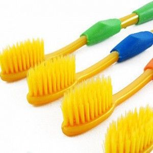生活用品 韓國竹炭牙刷zp納米超細軟毛成人家庭裝牙刷批發廠家直銷-2支裝原始圖片2