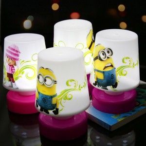 酒吧夜場用品 情侶拍拍臺燈/卡通拍拍燈/浪漫情人節/創意 用電池 高亮度小夜燈