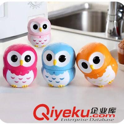 廚房定時器 廚房必備糖果色可愛貓頭鷹塑料機械定時器提醒器公司活動禮品批發(fā)原始圖片2