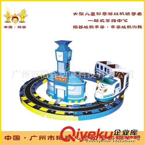 旋轉木馬兒童設備 毛毛蟲軌道火車 大型戶外軌道類游藝設施 游樂場軌道火車