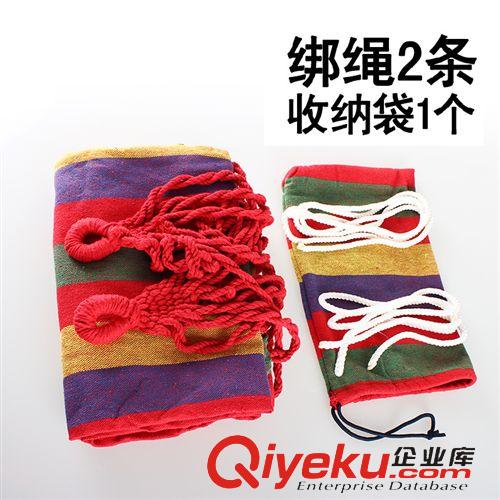 tuban戶外探險(xiǎn) Tuban吊床單人帆布加厚戶外野營(yíng)室內(nèi)秋千床送綁繩收納袋原始圖片3