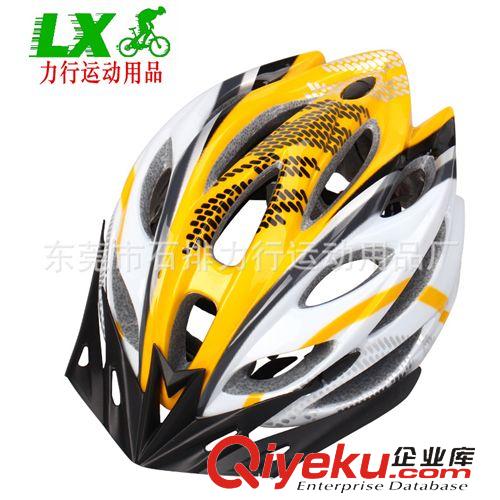騎行頭盔 東莞批發自行車頭盔 一體成型超輕牢固彈性騎行山地車頭盔保護
