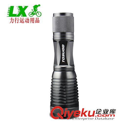 騎行手電 聚焦山地車自行車車燈 戶外騎行裝備伸縮前燈 led強(qiáng)光充電手電筒原始圖片2