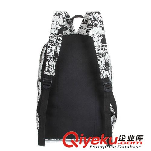 按材質(zhì)分 韓版米字國旗雙肩包歐美時尚潮流帆布包熱銷雙肩背包辛普森女包原始圖片3