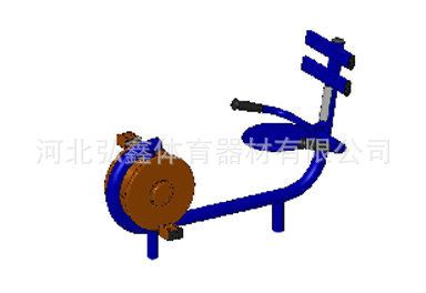 室外健身器材 廠家生產(chǎn) JS-011雙位扭腰器 社區(qū)健身器材 體育室外健身器材原始圖片2