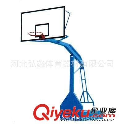 籃球架 廠家直銷 手動液壓籃球架 室內便攜式籃球架 體育健身器材原始圖片2