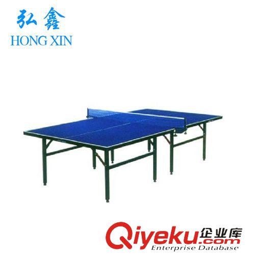 乒乓球臺 廠家生產(chǎn)供應(yīng) pp-10室內(nèi)單折式移動球臺 學(xué)校帶輪乒乓球桌