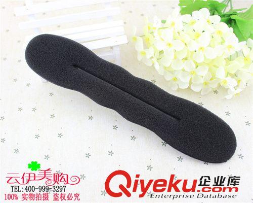 2元至多元精品店貨源 美發(fā)棒套裝 海綿盤發(fā)器+梳子套裝 2元店 地?cái)傌浽?義烏批發(fā)
