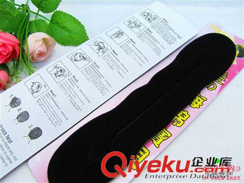 2元至多元精品店貨源 海綿盤發器丸子頭花苞頭發根盤發棒美發地攤貨源2元店批發原始圖片2
