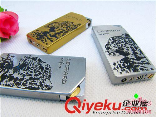 打火機類 閃亮花紋滑輪砂輪 金屬可充氣打火機 十元/9.9店貨源義烏批發原始圖片3