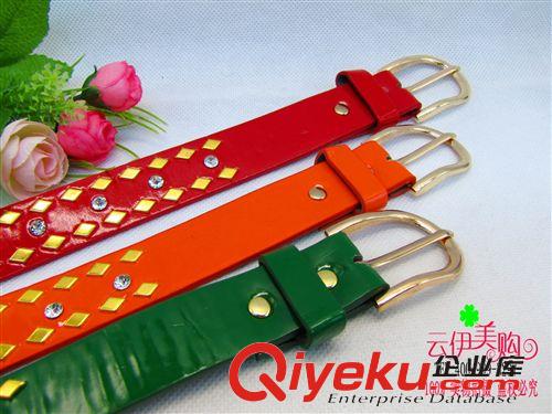 腰帶 潮女帆布腰帶青少年學(xué)生皮帶休閑腰帶十元/9.9店貨源義烏批發(fā)