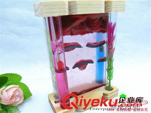 禮品工藝品 長條木質(zhì)沙漏 沙畫精品禮品，擺飾 9.9 十元店貨源 義烏工藝批發(fā)原始圖片2