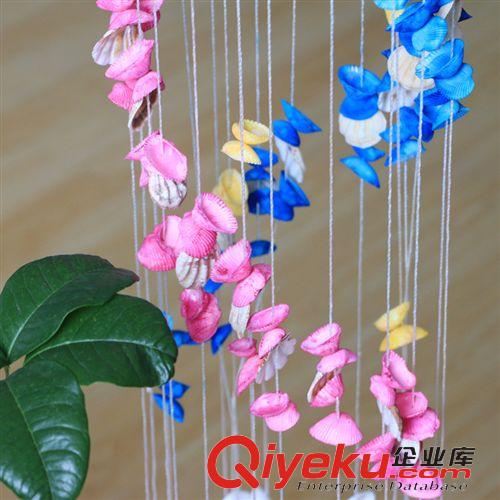 禮品工藝品 創(chuàng)意帶盒雙龍大龍混搭貝殼風(fēng)鈴手工貝殼工藝品義烏精品貨源批發(fā)原始圖片2