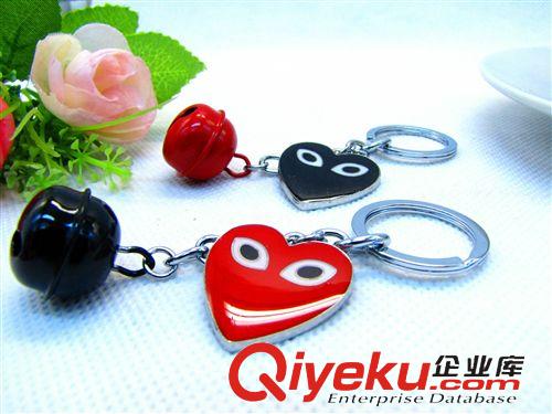 鑰匙扣 情侶鈴鐺鑰匙扣掛件包扣 混款混批 十元店貨源 義烏精品百貨批發(fā)原始圖片3