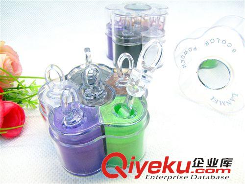化妝品類 新款盒裝5色眼影 彩妝 化妝品 十元店貨源 義烏精品批發(fā)