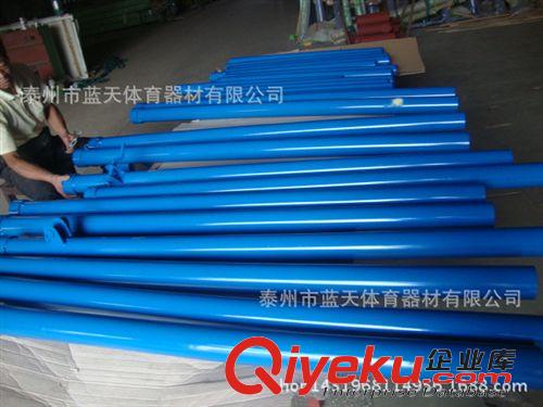 羽毛球柱、羽毛球配套用品 移動升降式排球柱 氣排球網架 沙灘排球架 排羽兩用排球架買送網原始圖片3