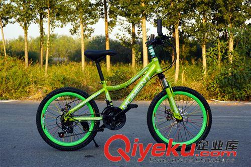 定做款自行車 20寸折疊山地自行車21速雙碟剎學(xué)生山地 彩配刀圈廠家批發(fā)定做款