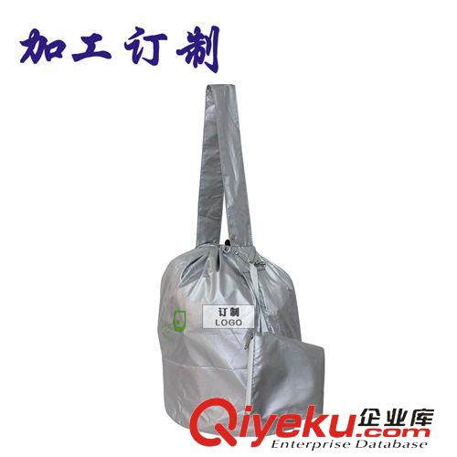 束口袋 新款折疊收納袋 環(huán)保購物袋 廣告禮品折疊抽繩子袋廠家專業(yè)定做原始圖片3
