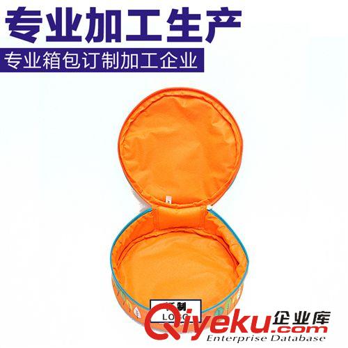 收納袋 韓版創(chuàng)意時尚收納袋 旅行便捷手提收納包 新款潮流圓形手提包批發(fā)原始圖片2