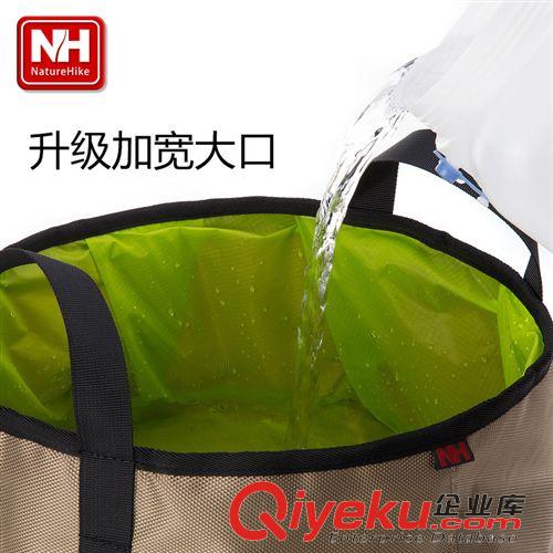 騎行健身 Naturehike 戶外便攜超輕折疊車載釣魚儲水不漏水洗臉盆旅游臉盆原始圖片2