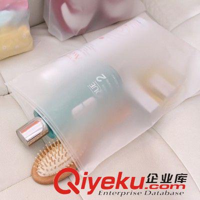 夏季熱銷 透明磨砂面密封防水袋批發(fā) 旅行衣物收納袋整理袋 加厚22si原始圖片3