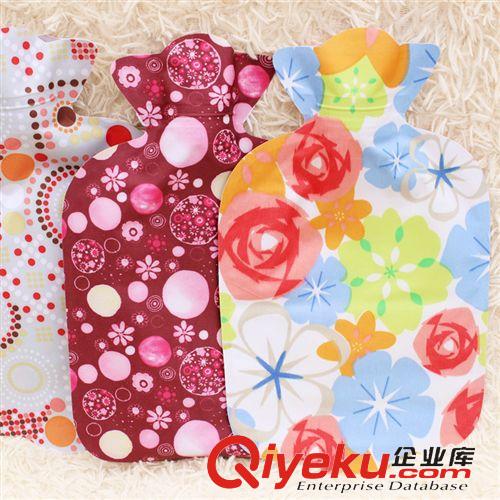 冬季熱銷 冬季韓版沖水熱水袋 印花注水暖水袋 灌充水暖手寶 加熱水暖寶 大原始圖片2