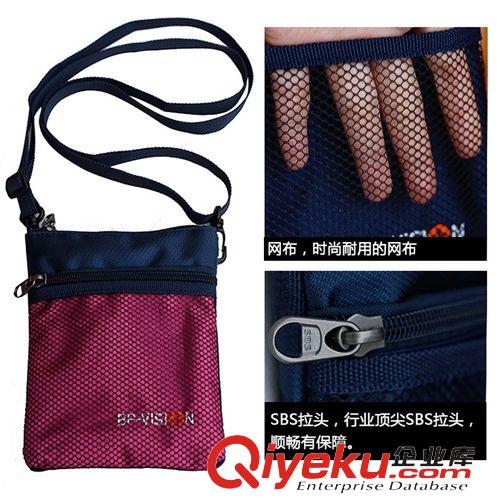 休閑包包 火杰zp 手機包掛脖包 單肩斜挎護照證件登機包 批發下單代發原始圖片2
