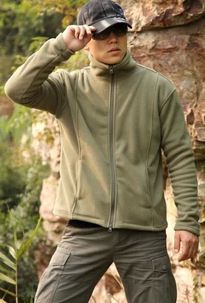 涵野戶外TAD沖鋒衣褲 美軍 秋款TAD鯊魚皮軟殼戶外保暖內膽抓絨衣 男防寒沖鋒衣風帽衣原始圖片3
