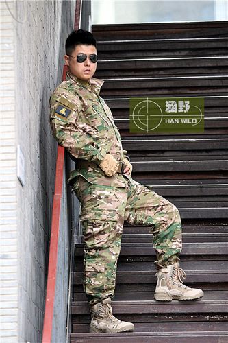 涵野戶外套服/蛙服 背心 生產(chǎn)批發(fā)全棉加厚迷彩套服CP色迷彩服野戰(zhàn)作訓(xùn)服作戰(zhàn)服CS野戰(zhàn)原始圖片3