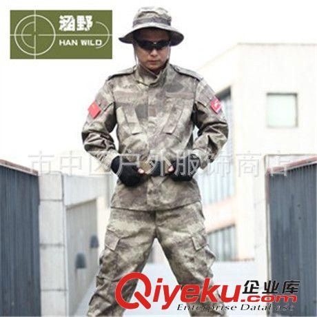 涵野戶外套服/蛙服 背心 生產(chǎn)批發(fā)戶外荒漠迷彩套服美軍迷彩服作訓服野戰(zhàn)CS 戰(zhàn)術(shù)套服 灰原始圖片3