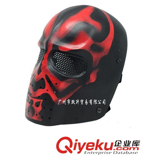 扣具.其他 埃利奧特-骷髏僵尸野戰裝備面具個性CS裝備全臉骷髏戰士面罩