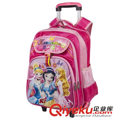 學(xué)生包 小學(xué)生必備減負(fù)拉桿書包 可拆卸白雪公主雙肩包 卡通奧特曼背包