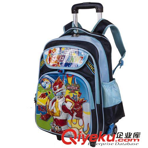 學(xué)生包 小學(xué)生必備減負(fù)拉桿書包 可拆卸白雪公主雙肩包 卡通奧特曼背包原始圖片3