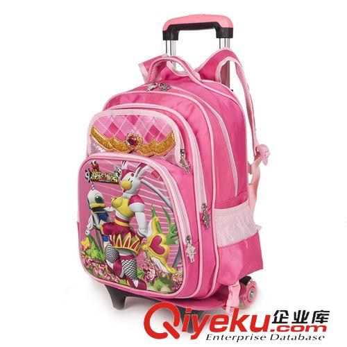 學(xué)生包 快樂(lè)酷寶書(shū)包 小學(xué)生減負(fù)拉桿書(shū)包 zp中小學(xué)雙肩兒童防水書(shū)包原始圖片2