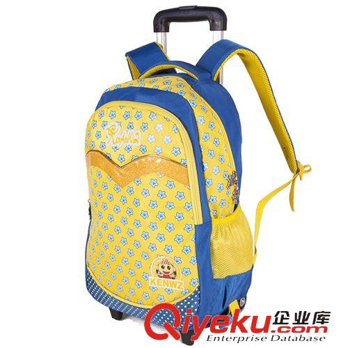 學(xué)生包 大容量減負(fù)小學(xué)生拉桿書包 時(shí)尚卡通奧特曼雙肩包 多功能可拆卸