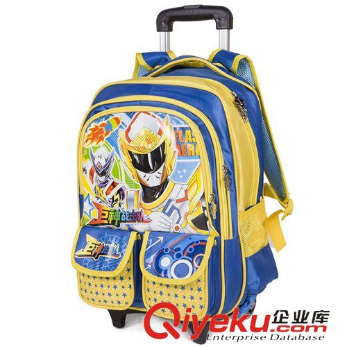 學(xué)生包 zp巨神戰(zhàn)擊隊(duì)拉桿書包 小學(xué)生減負(fù)兒童雙肩背包 男女生書包批發(fā)