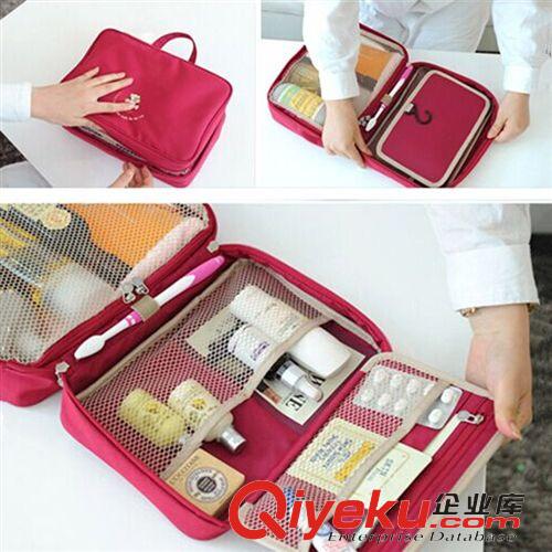 收納包/Storage Bag 韓版 旅行衣物收納袋組 行李洗漱用品內衣文胸整理包 M號