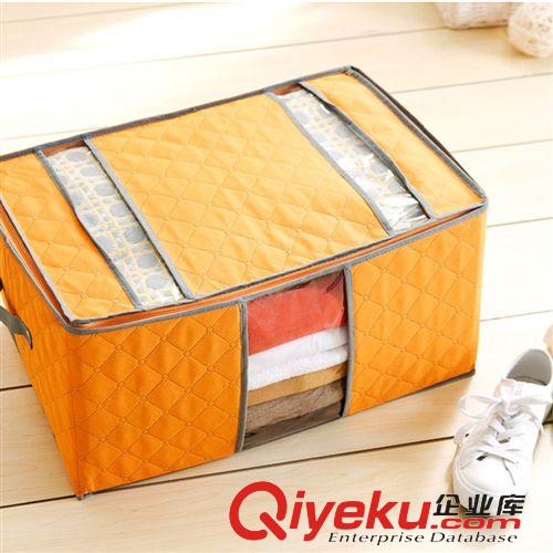 收納盒/Storage Box 2015新款多功能竹炭可視衣物收納箱 整理箱儲物箱百納箱原始圖片3