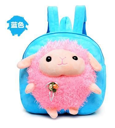 卡通書包/Cartoon Backpack 韓版動漫卡通綿羊雙肩包幼兒園書包明星同款兒童背包原始圖片2