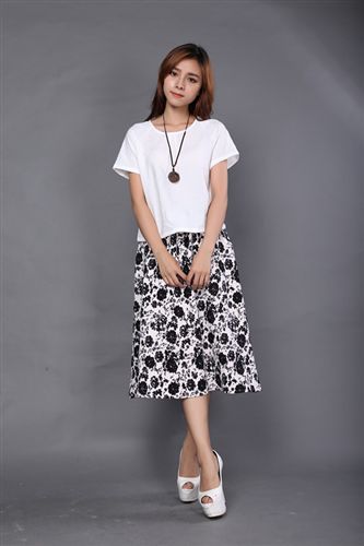 5月30號(hào)新款 2015夏季韓版新款女裝棉麻兩件套連衣裙復(fù)古中長(zhǎng)款套裝裙女原始圖片2