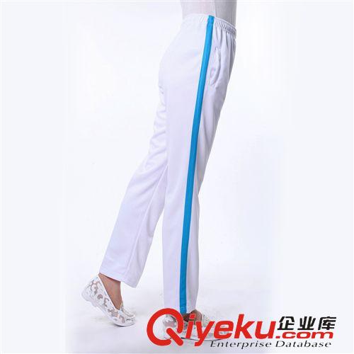 運(yùn)動休閑褲 新品上市 有氧健身操運(yùn)動休閑純色褲子 南韓絲直筒長褲 廠家直銷原始圖片2