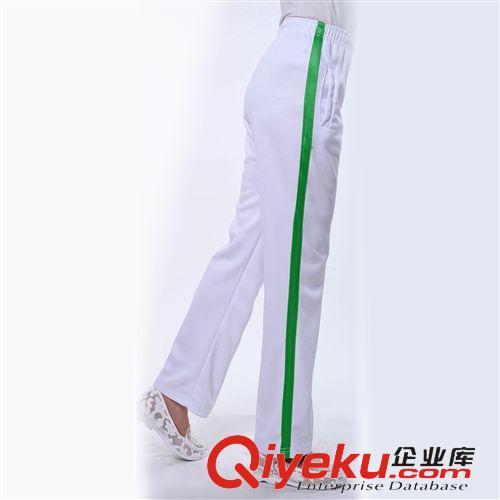 運(yùn)動休閑褲 新品上市 有氧健身操運(yùn)動休閑純色褲子 南韓絲直筒長褲 廠家直銷原始圖片3
