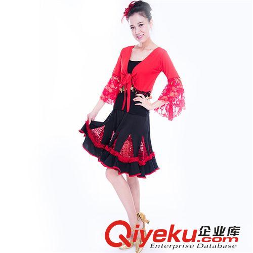 廣場(chǎng)舞瑜伽服 2015新款女式褲裙 時(shí)尚運(yùn)動(dòng)休閑套裝 純藍(lán)印花健身操套裝廠家批發(fā)