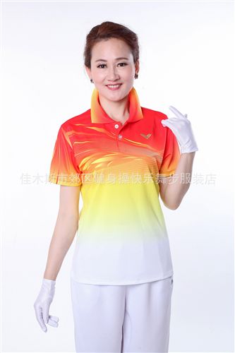 2015新品 2015新款運動套裝 一等品純棉有氧健身廣場舞套裝 炫彩紅廠家批發