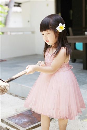 夏款5.4號 童裝2015女童連衣裙夏季新款韓版公主裙兒童裙子中小童演出舞蹈裙原始圖片2
