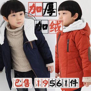 冬款 童棉衣2014新款秋冬款童裝 中小童韓版毛毛熊兒童純棉加絨棉衣