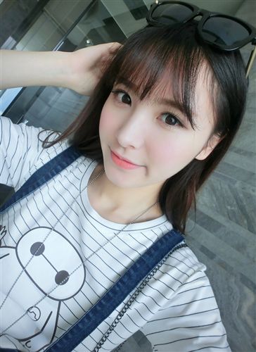 5月5號新款 2015韓版百搭可愛卡通印花條紋短袖T恤女原始圖片3